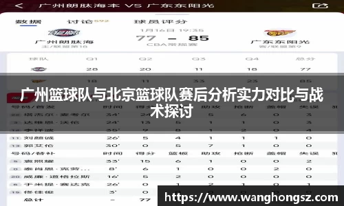 广州篮球队与北京篮球队赛后分析实力对比与战术探讨